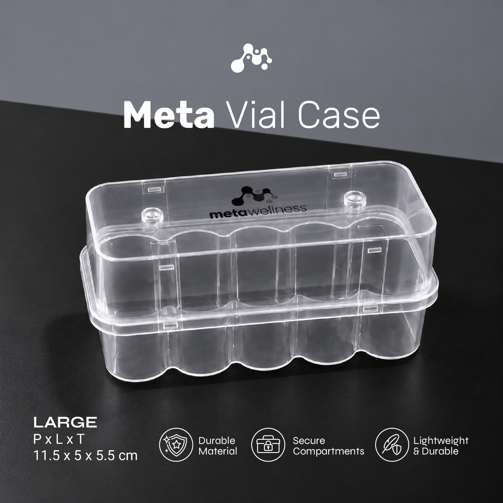 Meta Vial Case 10x10ml product image 1